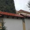 Електрошокова система охорони периметра у вигляді козирка у 4 нитки